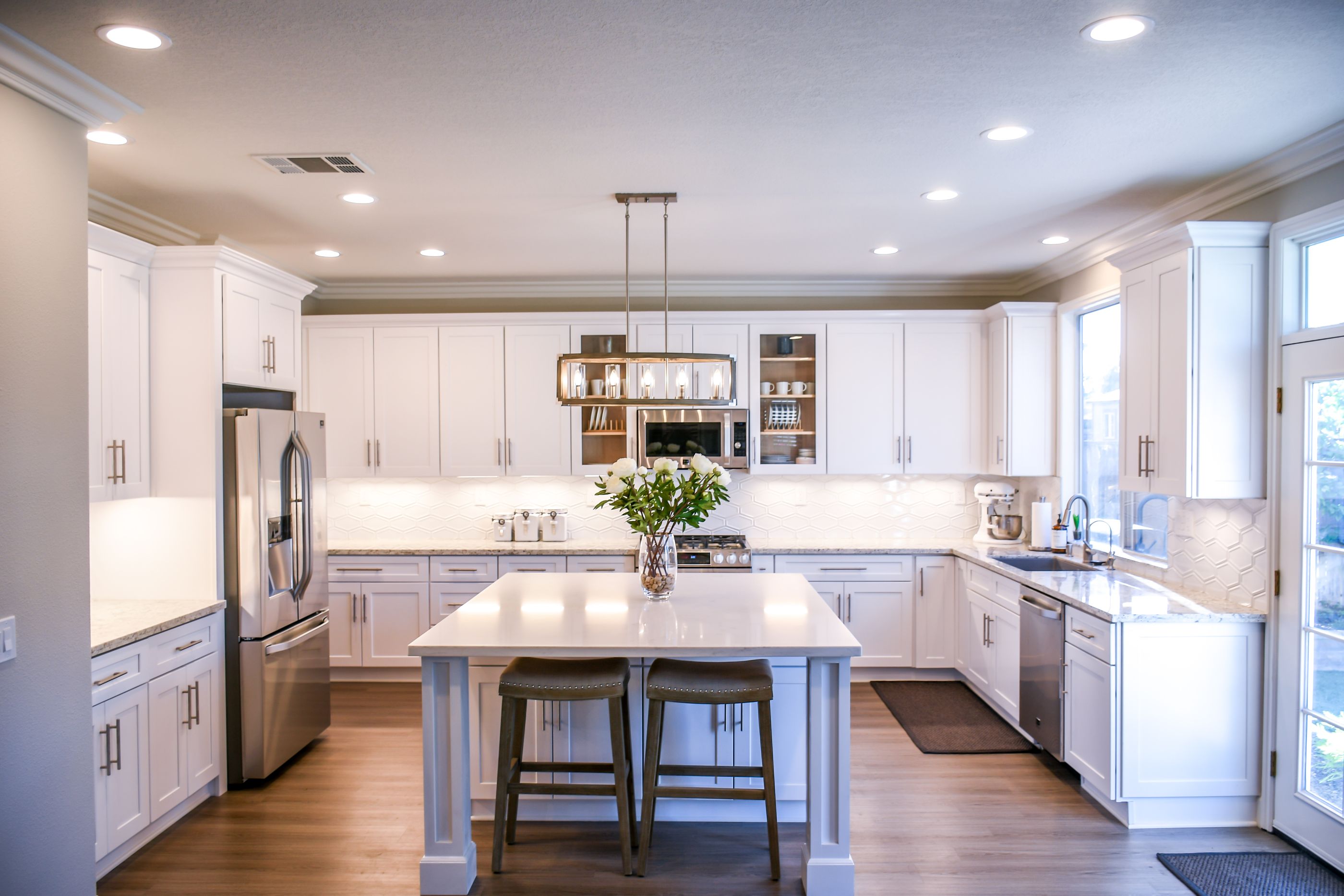 Bright kitchen in a Calgary home