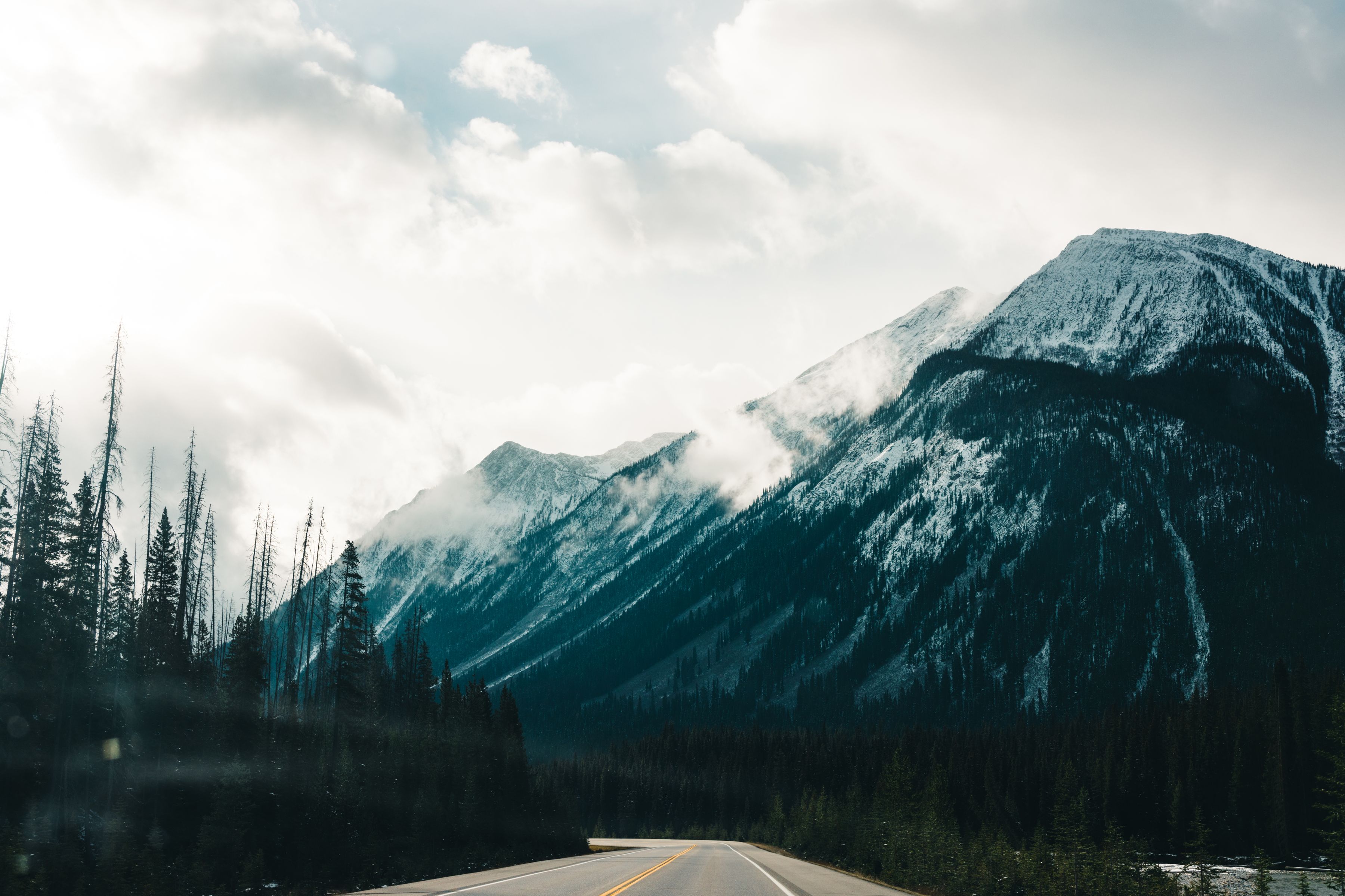 Rocky Mountains west of Calgary